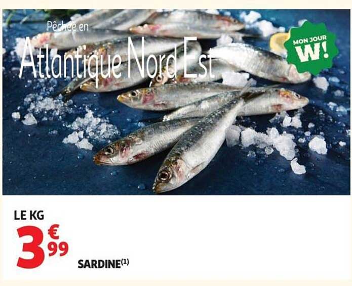Pêchée en Atlantique Nord Est