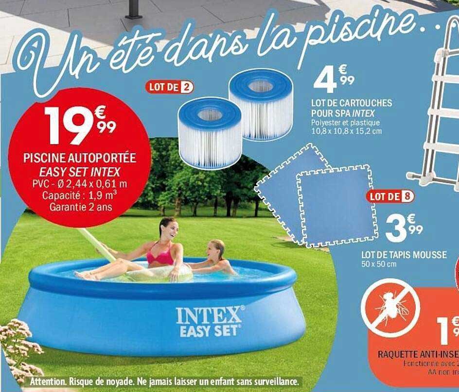 PISCINE AUTOPORTÉE EASY SET INTEX