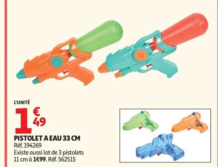 PISTOLET A EAU 33 CM
