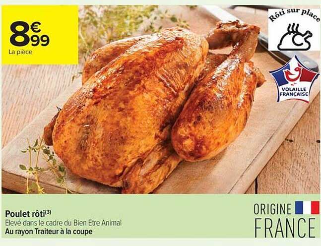 Poulet rôti