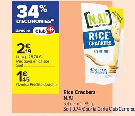 Rice Crackers N.A!