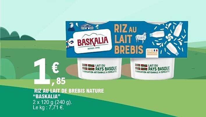 RIZ AU LAIT BREBIS