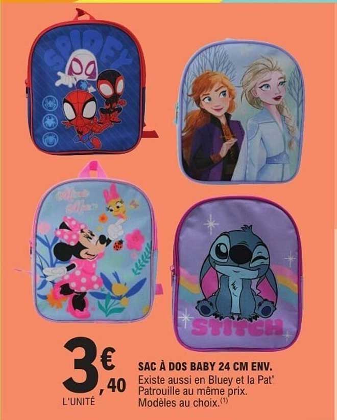 SAC À DOS BABY 24 CM ENV.