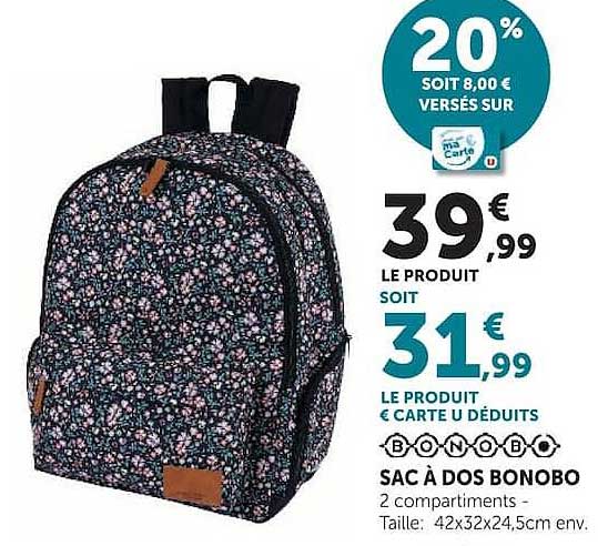 SAC À DOS BONOBO