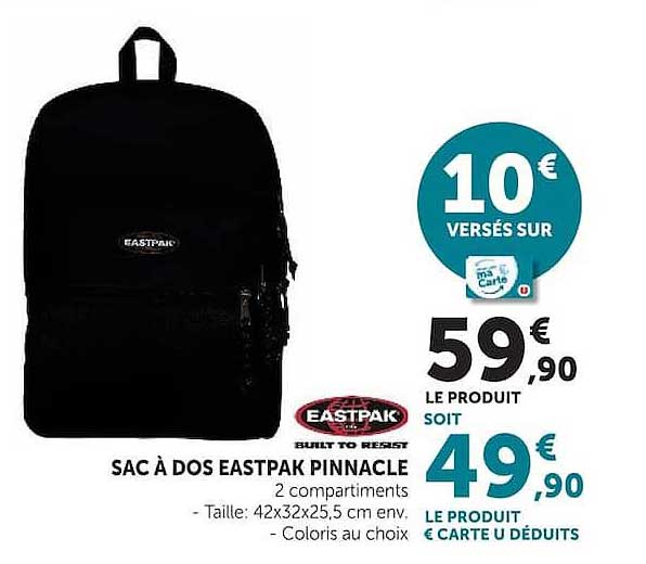 SAC À DOS EASTPAK PINNACLE