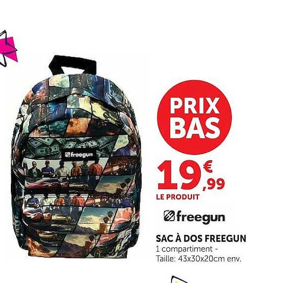 SAC À DOS FREEGUN