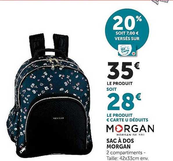 SAC À DOS MORGAN