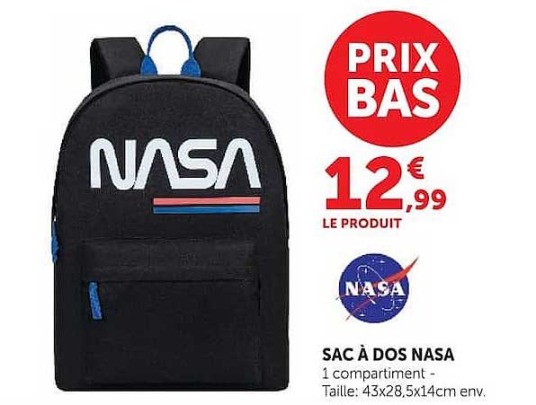 SAC À DOS NASA