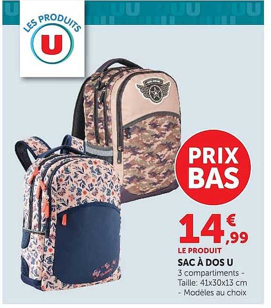 SAC À DOS U