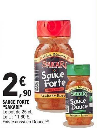 SAUCE FORTE “SAKARI”