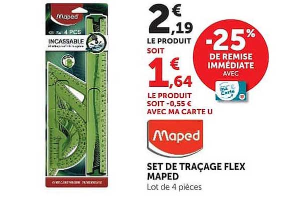 SET DE TRAÇAGE FLEX MAPED