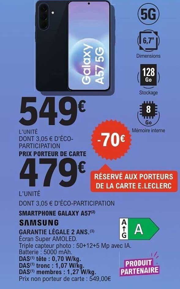 SMARTHPHONE GALAXY A57(2) SAMSUNG