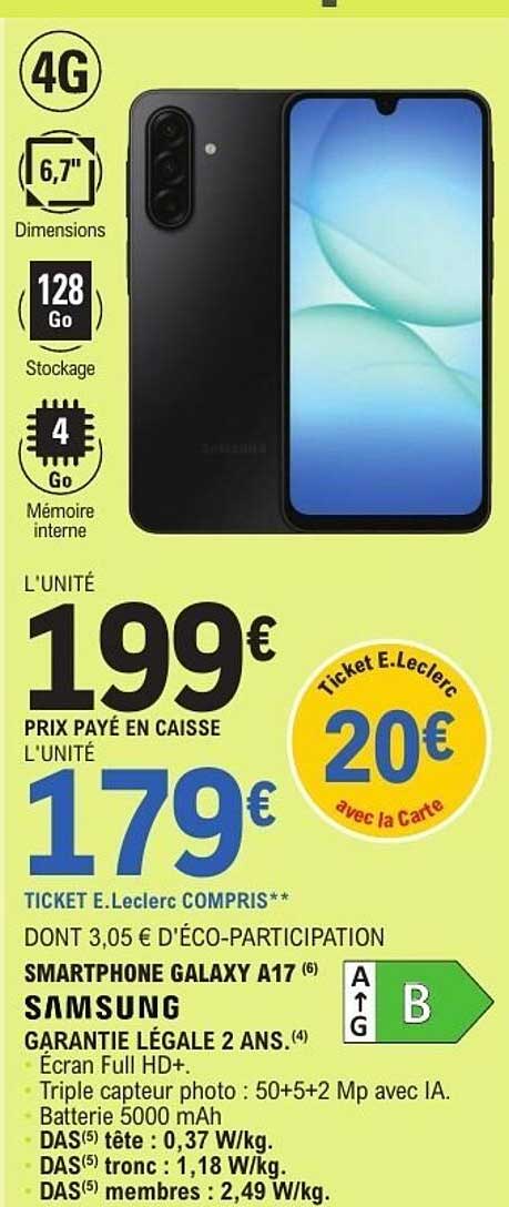 SMARTPHONE GALAXY A17 (6) SAMSUNG