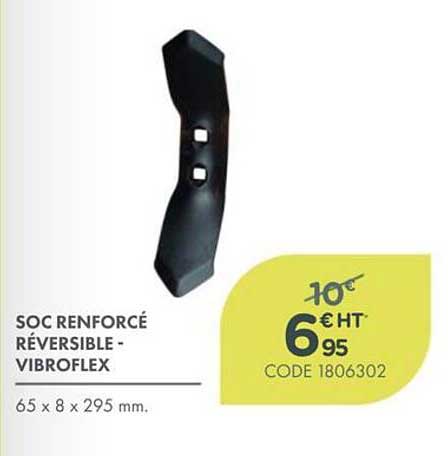 SOC RENFORCÉ RÉVERSIBLE - VIBROFLEX