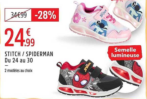 STITCH / SPIDERMAN