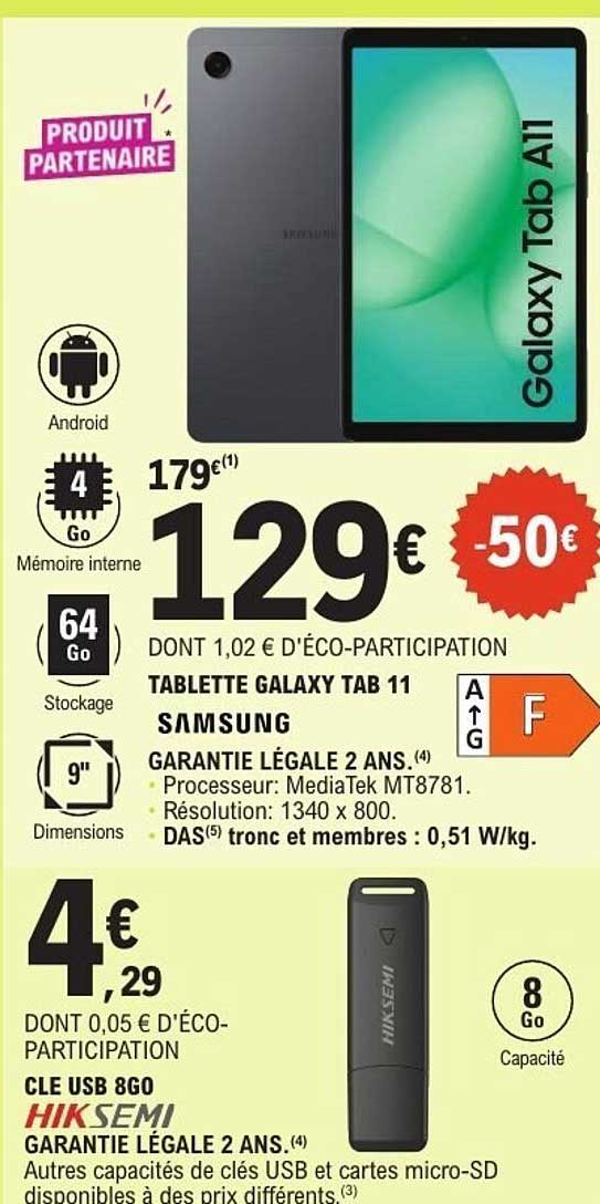 TABLETTE GALAXY TAB 11 SAMSUNG