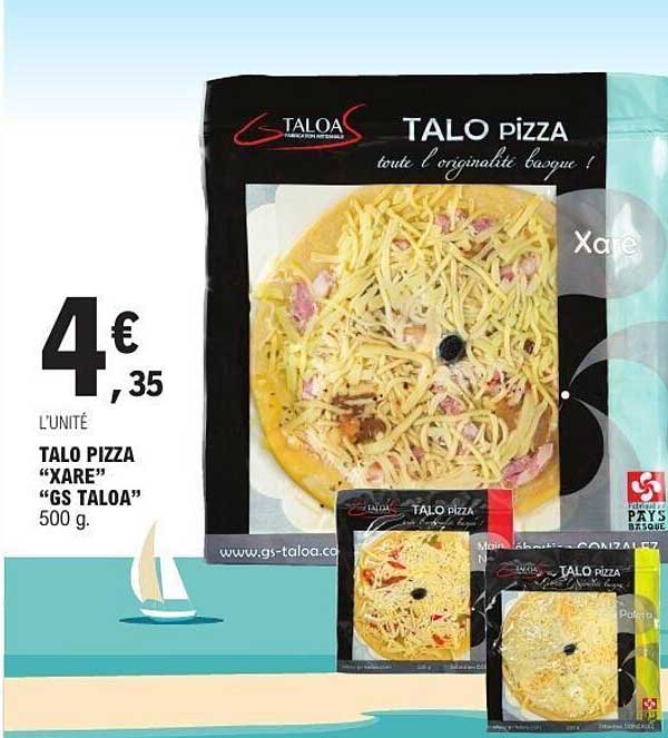 TALO PIZZA “XARE” “GS TALOA” 500 g.