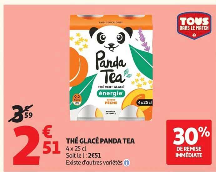THÉ GLACÉ PANDA TEA