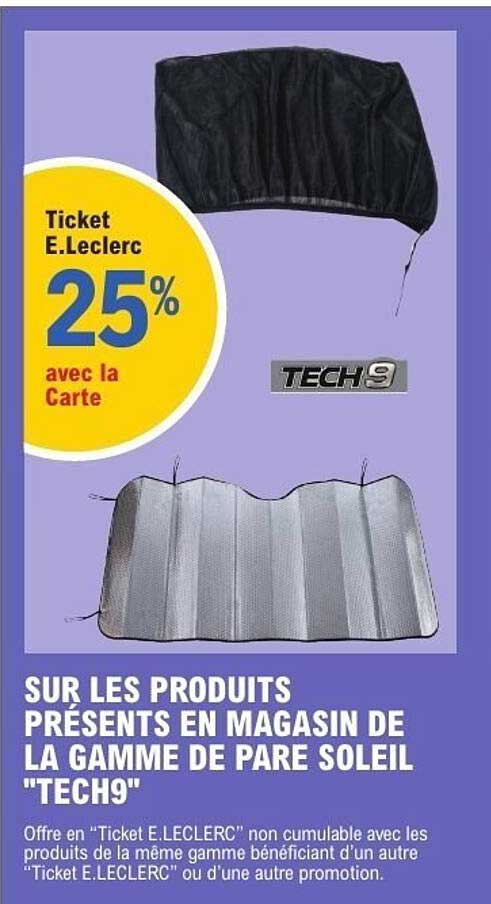 Ticket E.Leclerc 25% avec la Carte