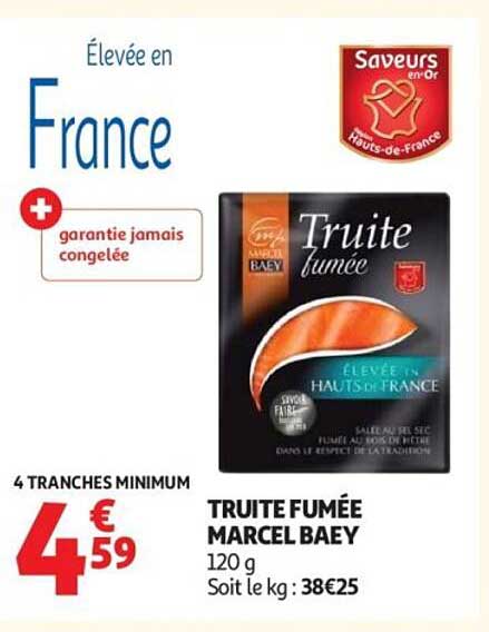 TRUITE FUMÉE MARCEL BAEY