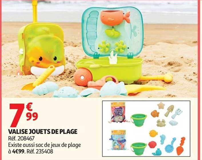 VALISE JOUETS DE PLAGE