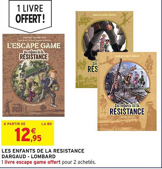 1 LIVRE OFFERT !