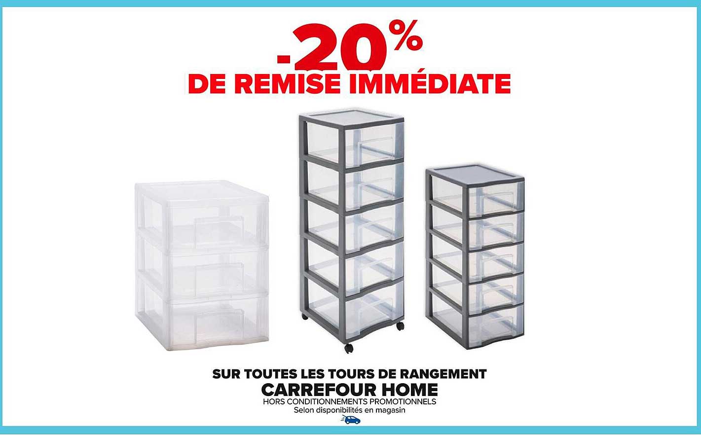 -20% DE REMISE IMMÉDIATE