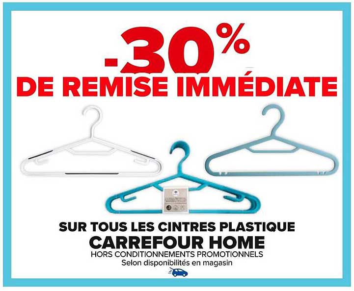-30% DE REMISE IMMÉDIATE