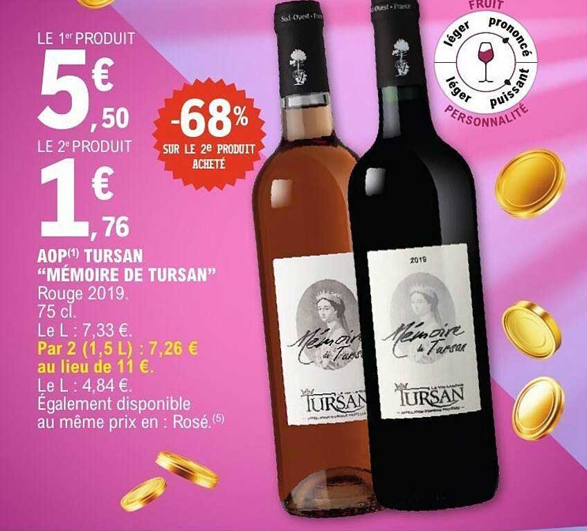 AOP Tursan "Mémoire de Tursan" Rouge 2019
