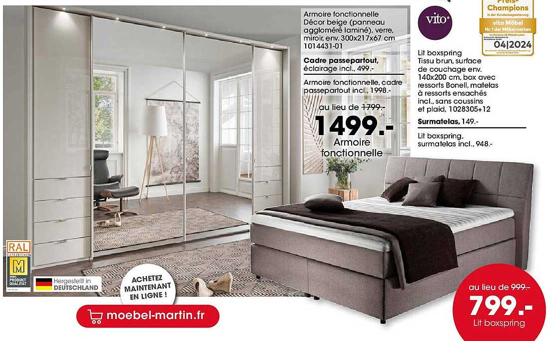 Armoire fonctionnelle