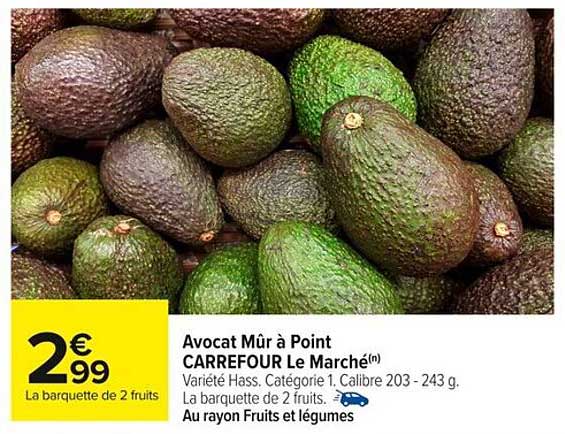 Avocat Mûr à Point