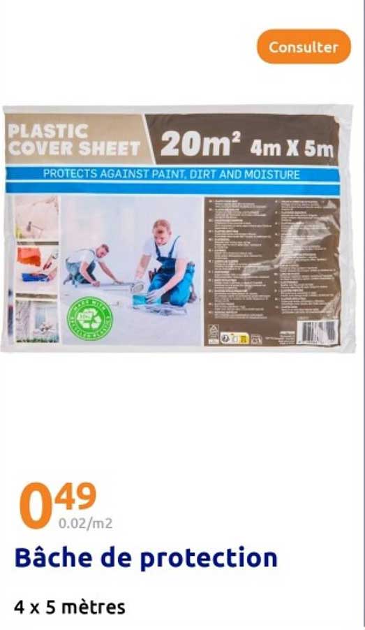 Bâche de protection