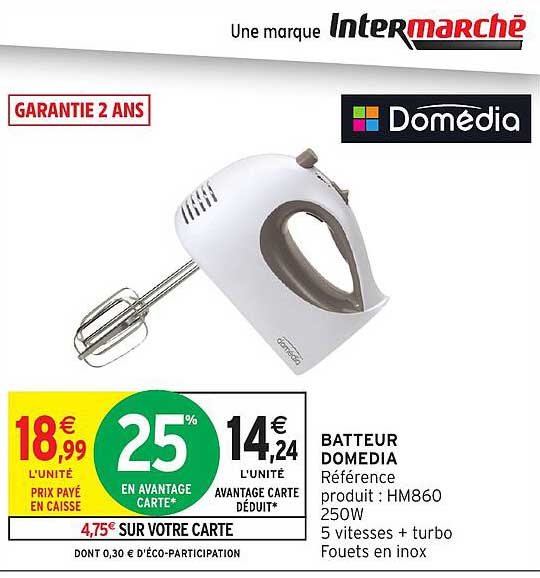 BATTEUR DOMEDIA