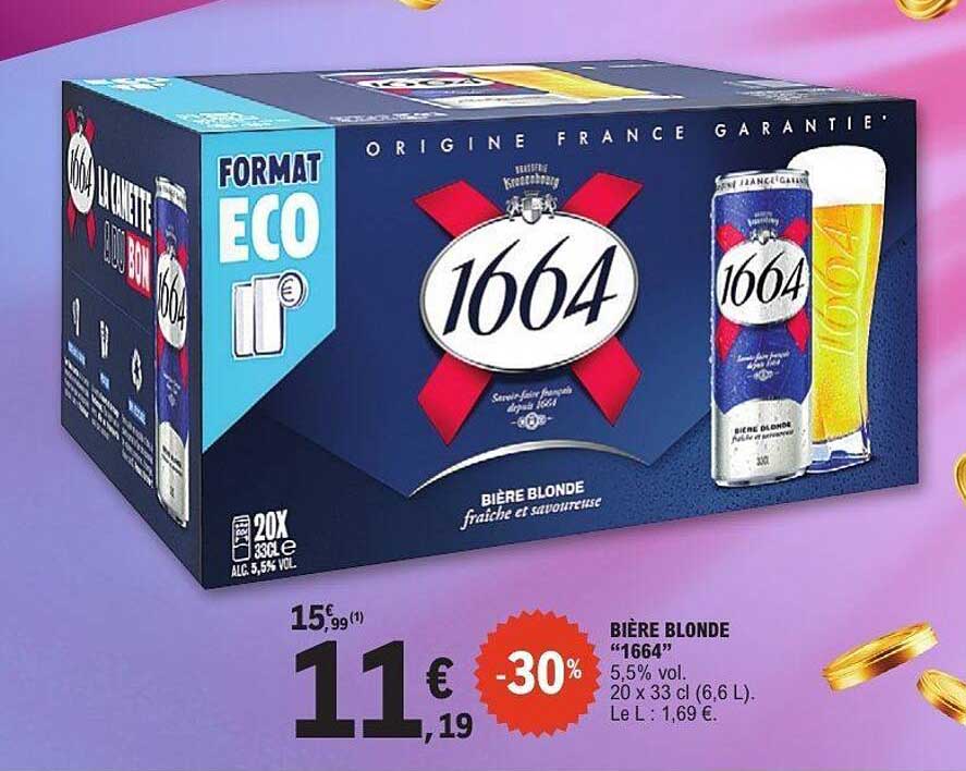 BIÈRE BLONDE “1664”