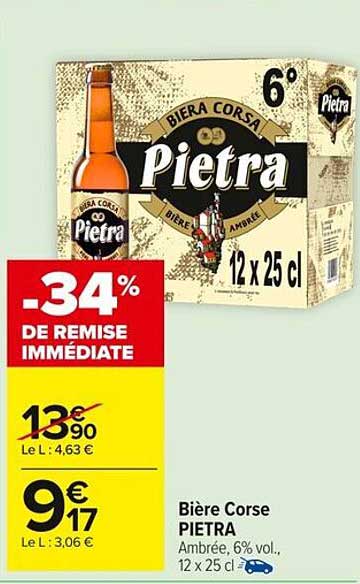 Bière Corse PIETRA