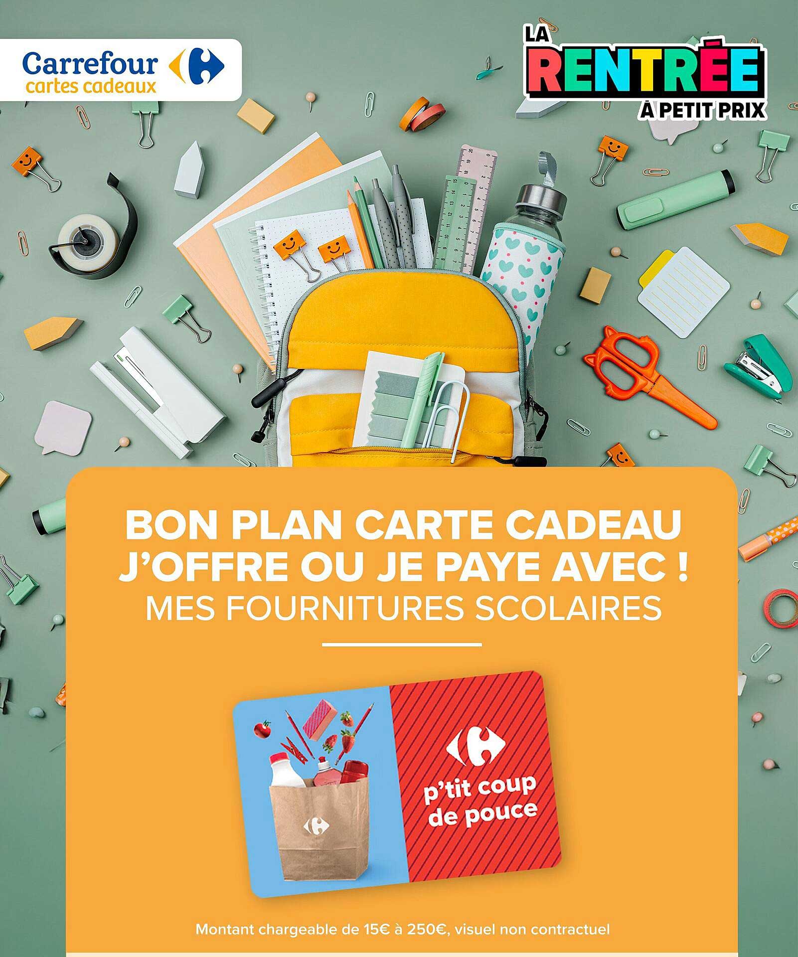 BON PLAN CARTE CADEAU J’OFFRE OU JE PAIEMENT AVEC !