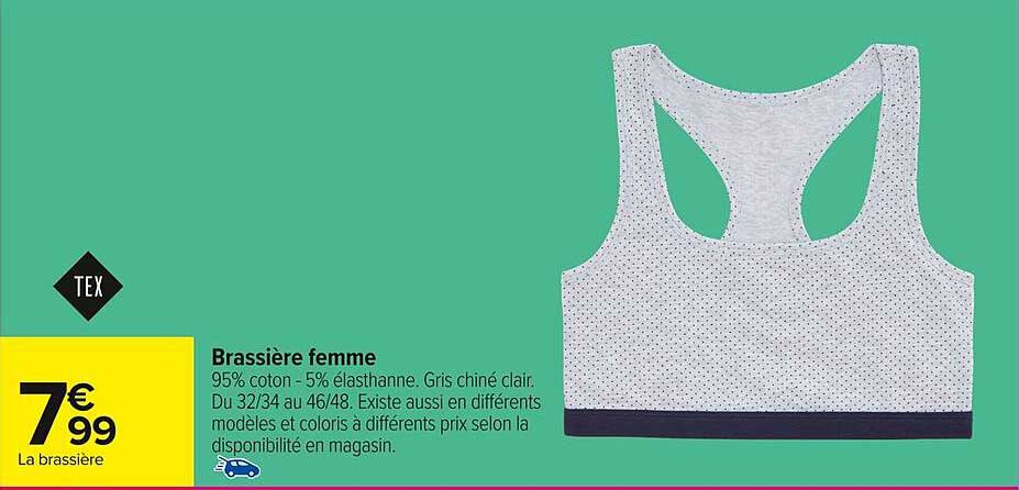 Brassière femme