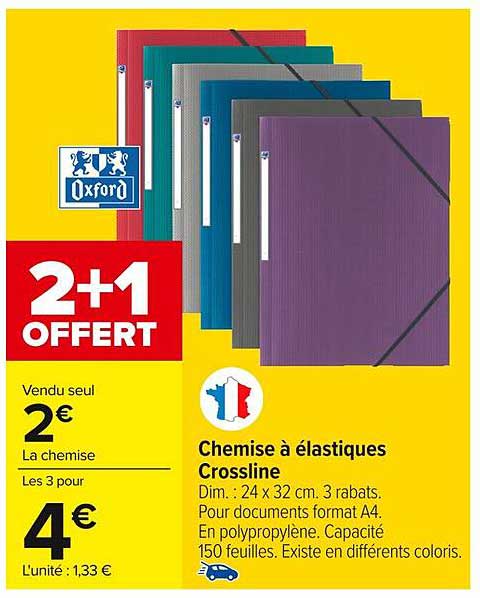 Chemise à élastiques Crossline