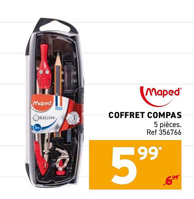 COFFRET COMPAS
