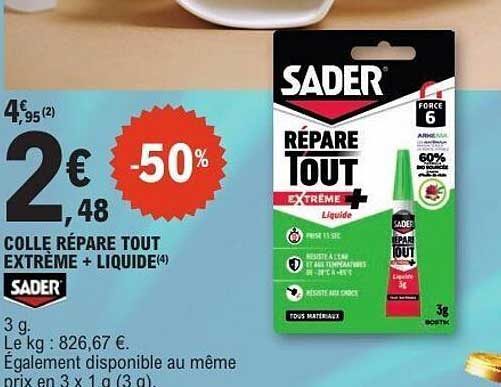 COLLE RÉPARE TOUT EXTRÊME + LIQUIDE