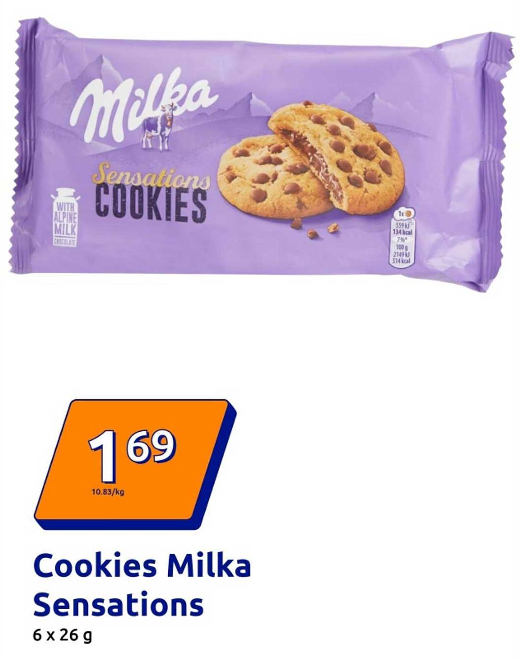 Cookies Milka Sensations