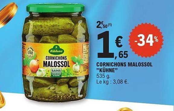 CORNICHONS MALOSSOL "KÜHNE"