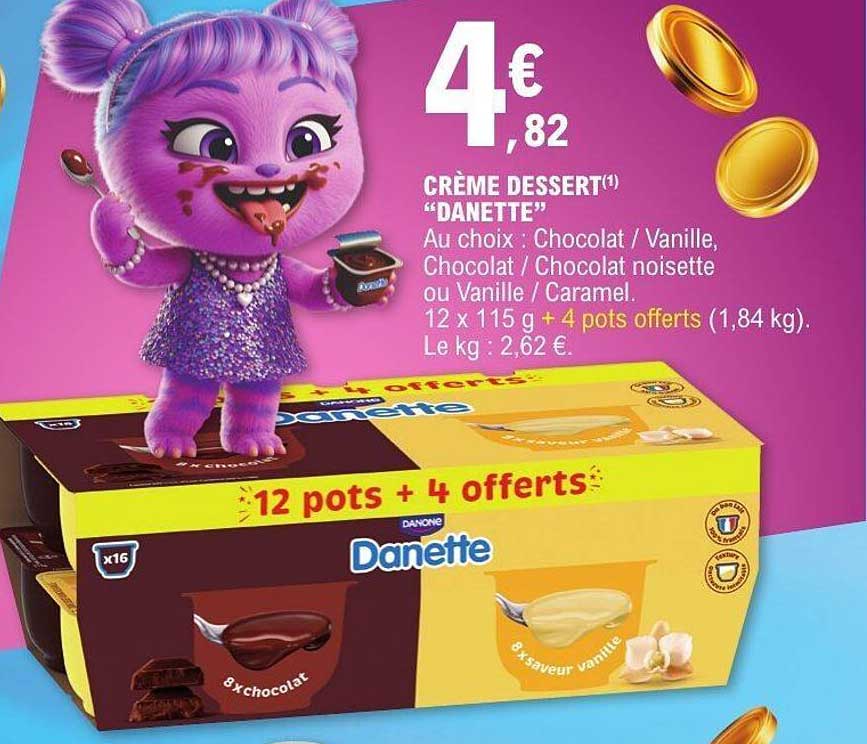 CRÈME DESSERT "DANETTE"
