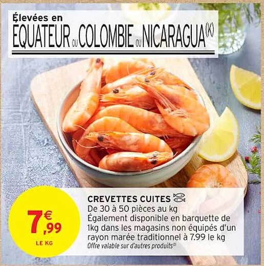 CREVETTES CUITES