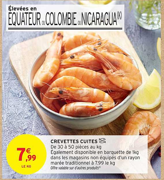 CREVETTES CUITES