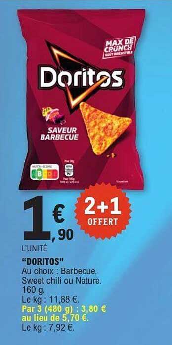 Doritos Saveur Barbecue