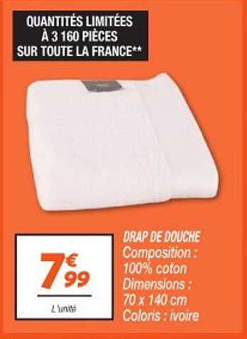 DRAP DE DOUCHE