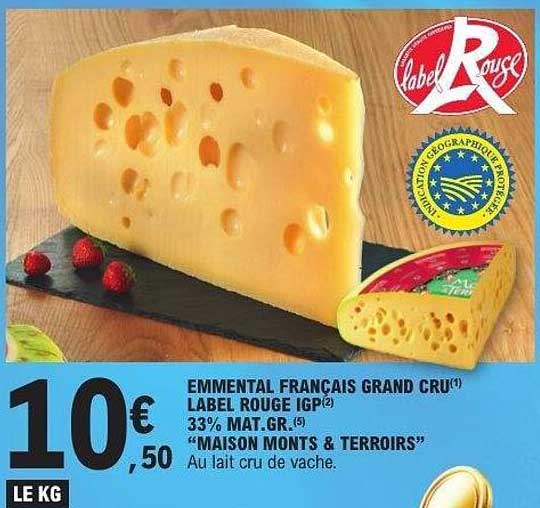 EMMENTAL FRANÇAIS GRAND CRU