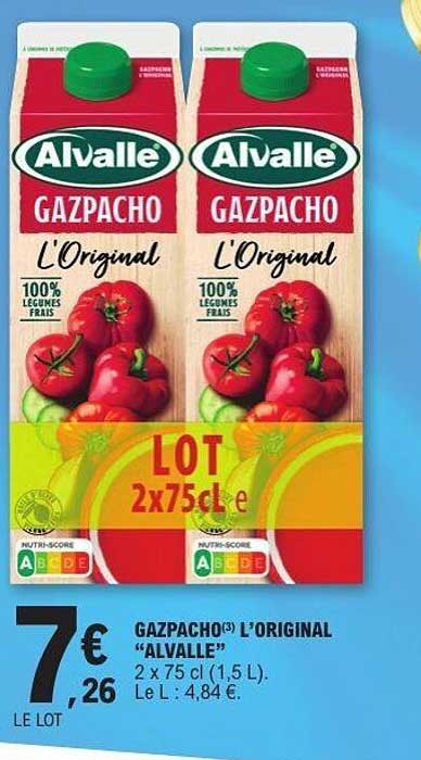 GAZPACHO L'ORIGINAL "ALVALLE"