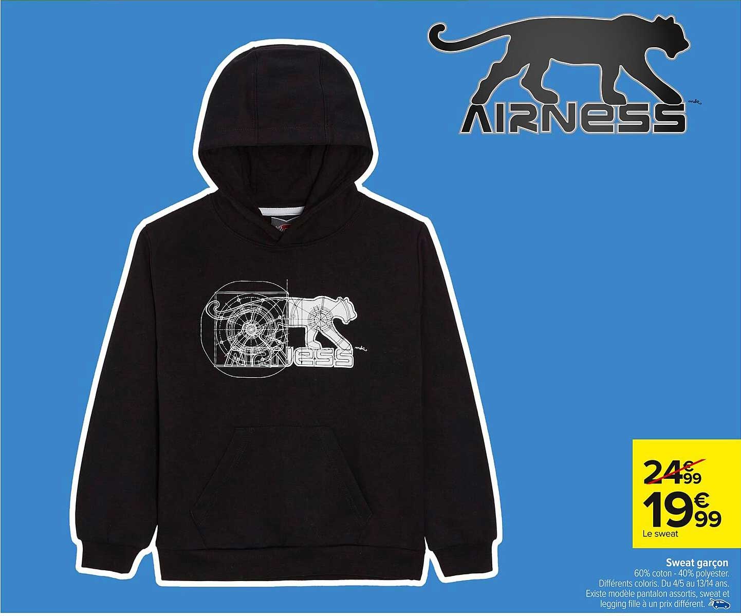 Le sweat AIRNESS garçon